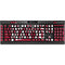 Indiana University Hoosier Nation K95 RGB PLATINUM Mechanical Gaming Keyboard Skin
