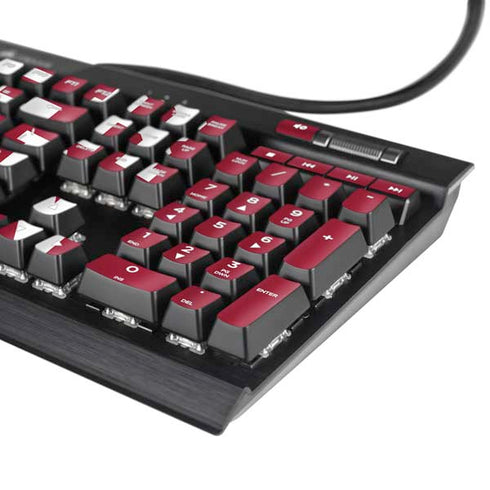 Indiana University Hoosier Nation K95 RGB PLATINUM Mechanical Gaming Keyboard Skin