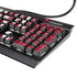 Indiana University Hoosier Nation K95 RGB PLATINUM Mechanical Gaming Keyboard Skin