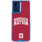 Indiana University Hoosier Nation Moto G 5G (2024) Clear Case