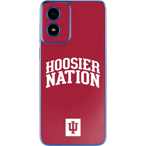 Indiana University Hoosier Nation Moto G Play 4G (2024) Skin