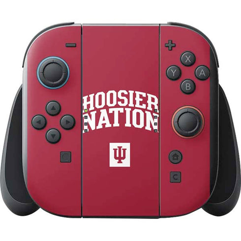 Indiana University Hoosier Nation Nintendo Switch 2 (2025) with Joy-Con Skin