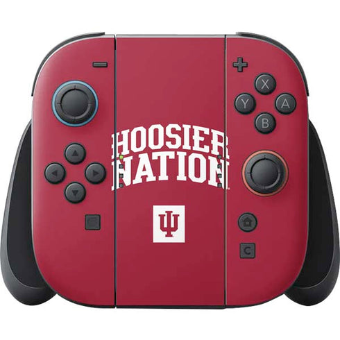 Indiana University Hoosier Nation Nintendo Switch 2 (2025) Joy-Con Controller Skin