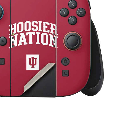 Indiana University Hoosier Nation Nintendo Switch 2 (2025) Joy-Con Controller Skin