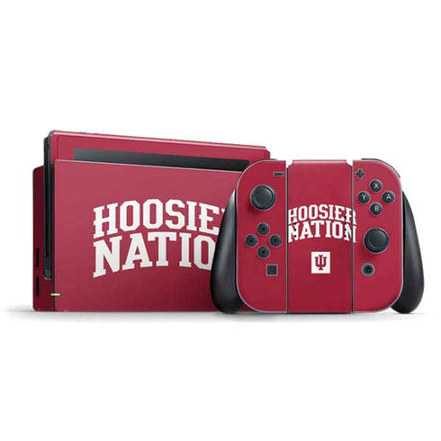 Indiana University Hoosier Nation Nintendo Skins
