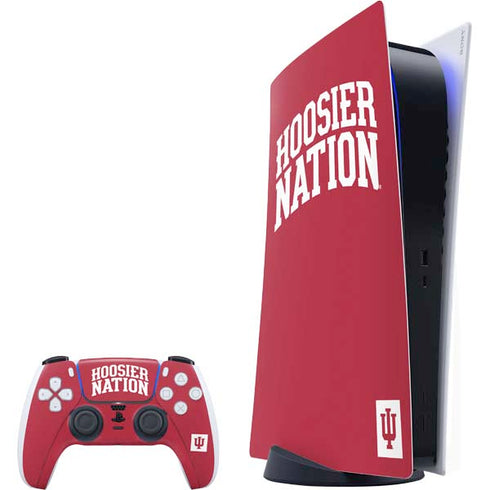 Indiana University Hoosier Nation PlayStation PS5 Skins