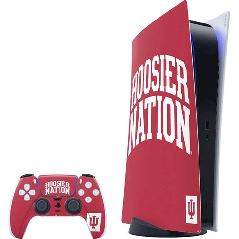 Indiana University Hoosier Nation PlayStation PS5 Skins