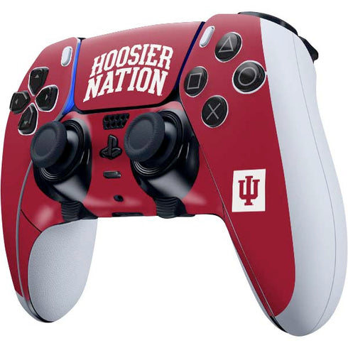 Indiana University Hoosier Nation PS5 DualSense Edge Pro Controller Skin