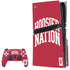Indiana University Hoosier Nation PS5 Pro Disk Bundle Skin