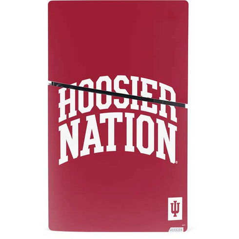 Indiana University Hoosier Nation PS5 Slim Digital Edition Console Skin