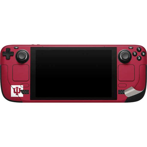 Indiana University Hoosier Nation Steam Deck Handheld Gaming Computer Skin