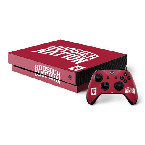 Indiana University Hoosier Nation Xbox One Skins
