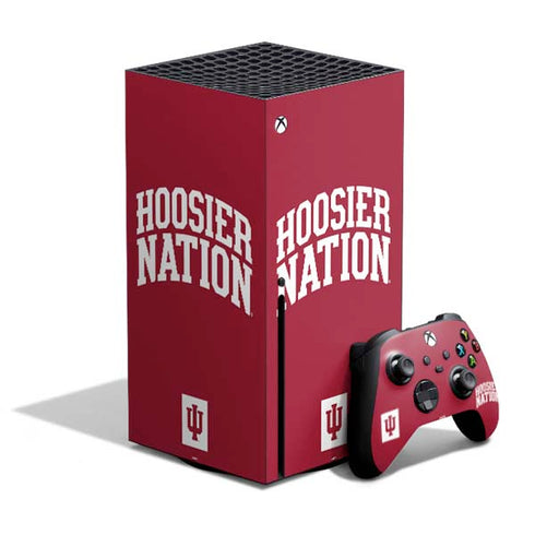 Indiana University Hoosier Nation Xbox Series X Bundle Skin