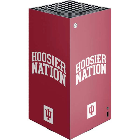 Indiana University Hoosier Nation XBox Series X Digital Edition Console Skin