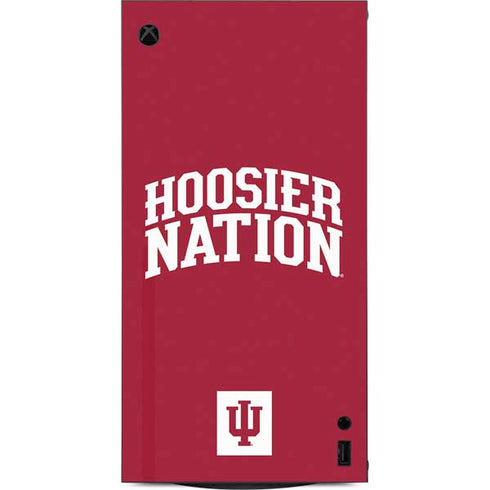Indiana University Hoosier Nation XBox Series X Digital Edition Console Skin