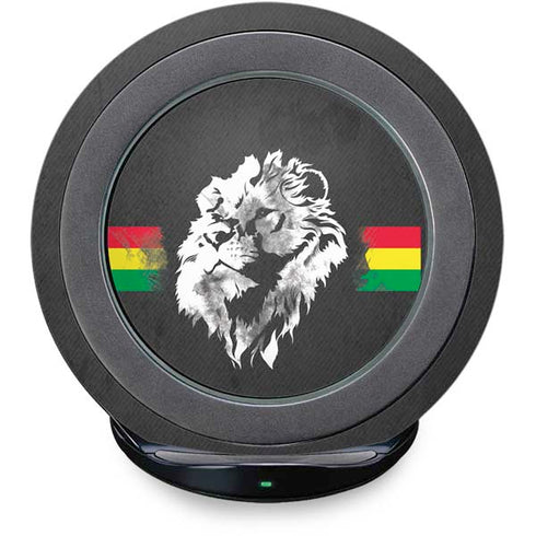 Horizontal Banner - Lion of Judah Fast Charge Wireless Charging Stand Skin