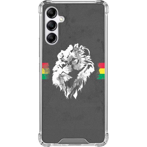Horizontal Banner - Lion of Judah Gabb Phone 4 Clear Case
