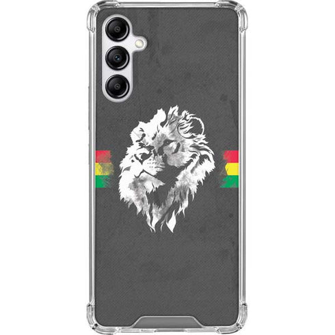 Horizontal Banner - Lion of Judah Galaxy A14 5G Clear Case