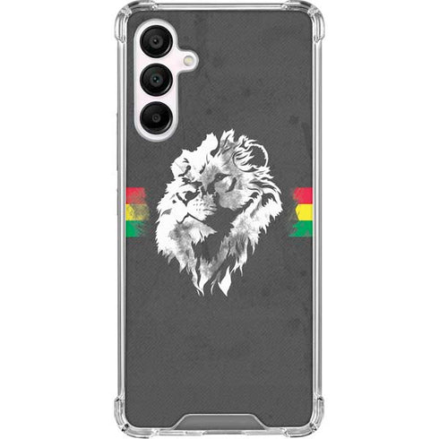 Horizontal Banner - Lion of Judah Galaxy A16 5G Clear Case