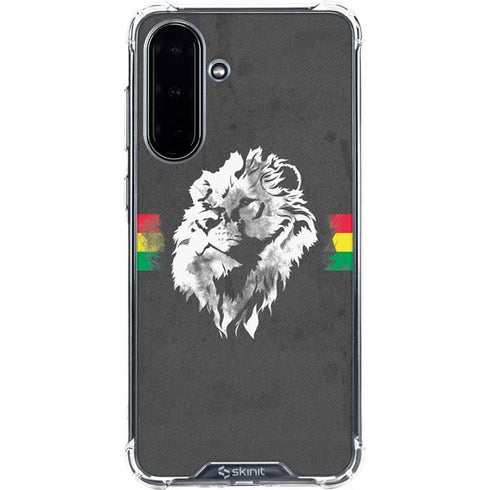 Horizontal Banner - Lion of Judah Galaxy A36 5G Clear Case