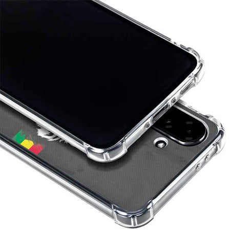 Horizontal Banner - Lion of Judah Galaxy A36 5G Clear Case