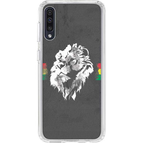 Horizontal Banner - Lion of Judah Galaxy A50 Clear Case