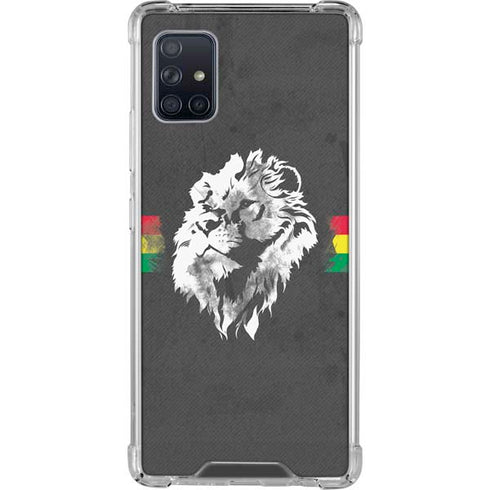 Horizontal Banner - Lion of Judah Galaxy A51 5G Clear Case