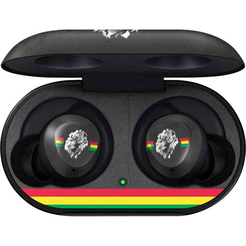 Horizontal Banner - Lion of Judah Galaxy Buds Skin