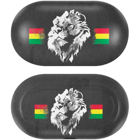 Horizontal Banner - Lion of Judah Galaxy Buds Skin