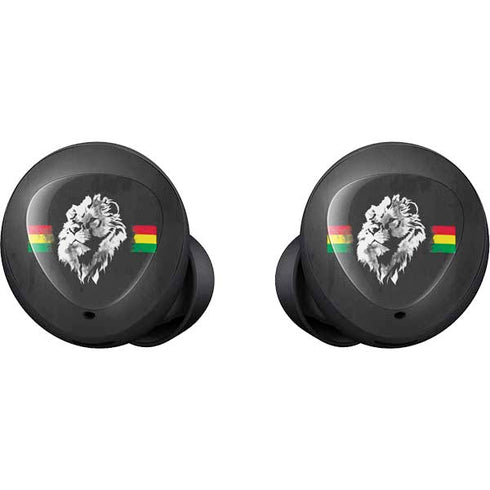 Horizontal Banner - Lion of Judah Galaxy Buds Skin