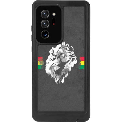 Horizontal Banner - Lion of Judah Galaxy Note20 Ultra 5G Waterproof Case