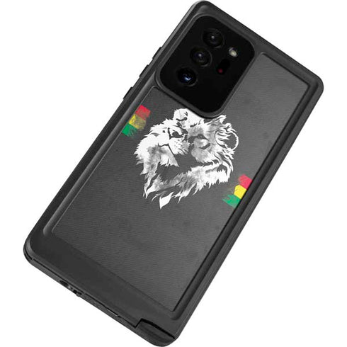 Horizontal Banner - Lion of Judah Galaxy Note20 Ultra 5G Waterproof Case