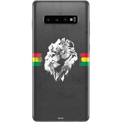 Horizontal Banner - Lion of Judah Galaxy S10 Plus Skin