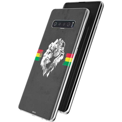 Horizontal Banner - Lion of Judah Galaxy S10 Plus Skin