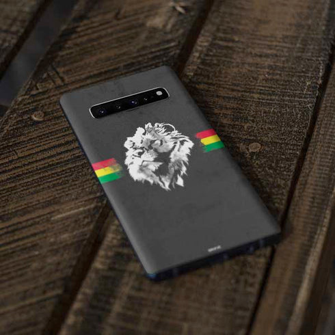 Horizontal Banner - Lion of Judah Galaxy S10 Skin