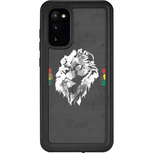 Horizontal Banner - Lion of Judah Galaxy S20 Waterproof Case
