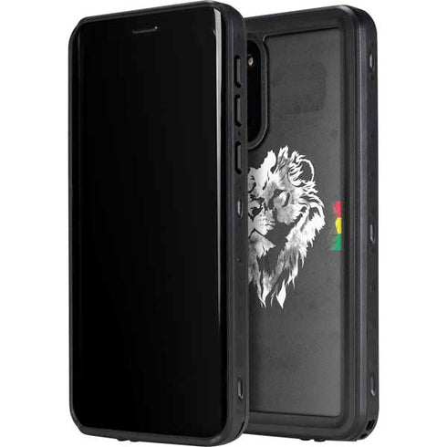 Horizontal Banner - Lion of Judah Galaxy S20 Waterproof Case