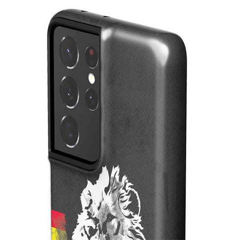 Horizontal Banner - Lion of Judah Galaxy S21 Ultra 5G Pro Case