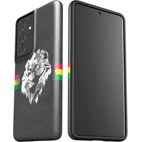 Horizontal Banner - Lion of Judah Galaxy S21 Ultra 5G Pro Case