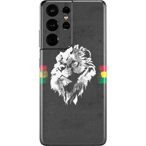 Horizontal Banner - Lion of Judah Galaxy S21 Ultra 5G Skin