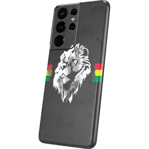 Horizontal Banner - Lion of Judah Galaxy S21 Ultra 5G Skin