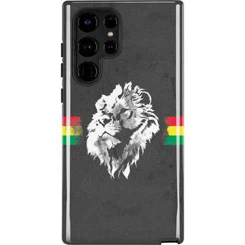 Horizontal Banner - Lion of Judah Galaxy S22 Ultra Pro Case