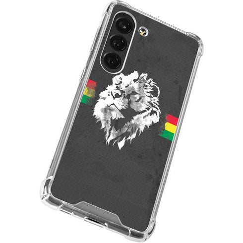 Horizontal Banner - Lion of Judah Galaxy S23 Clear Case