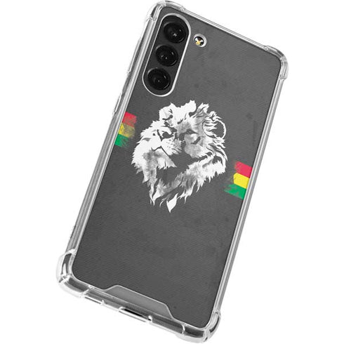 Horizontal Banner - Lion of Judah Galaxy S23 Plus Clear Case