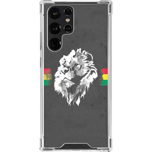 Horizontal Banner - Lion of Judah Galaxy S23 Ultra Clear Case