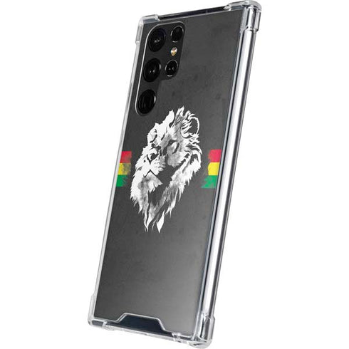 Horizontal Banner - Lion of Judah Galaxy S23 Ultra Clear Case