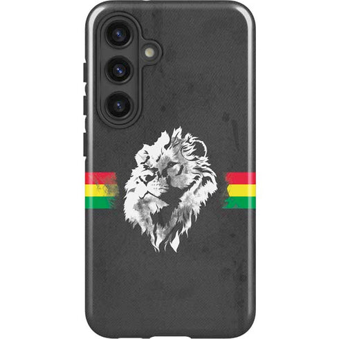 Horizontal Banner - Lion of Judah Galaxy S25 Impact Case