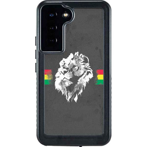 Horizontal Banner -  Lion of Judah Galaxy S24 Plus Waterproof Case