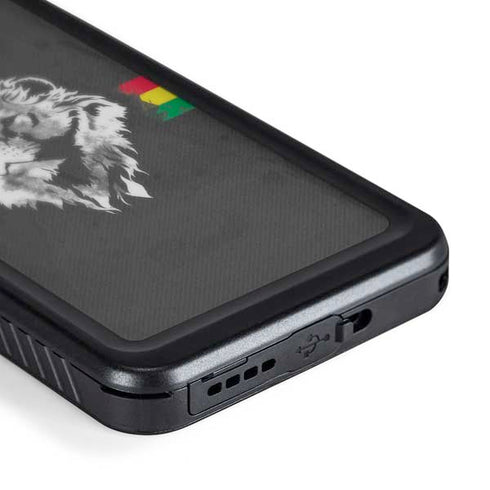 Horizontal Banner -  Lion of Judah Galaxy S24 Plus Waterproof Case