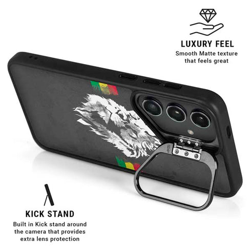 Horizontal Banner - Lion of Judah Galaxy S24 Ultra Kickstand Case